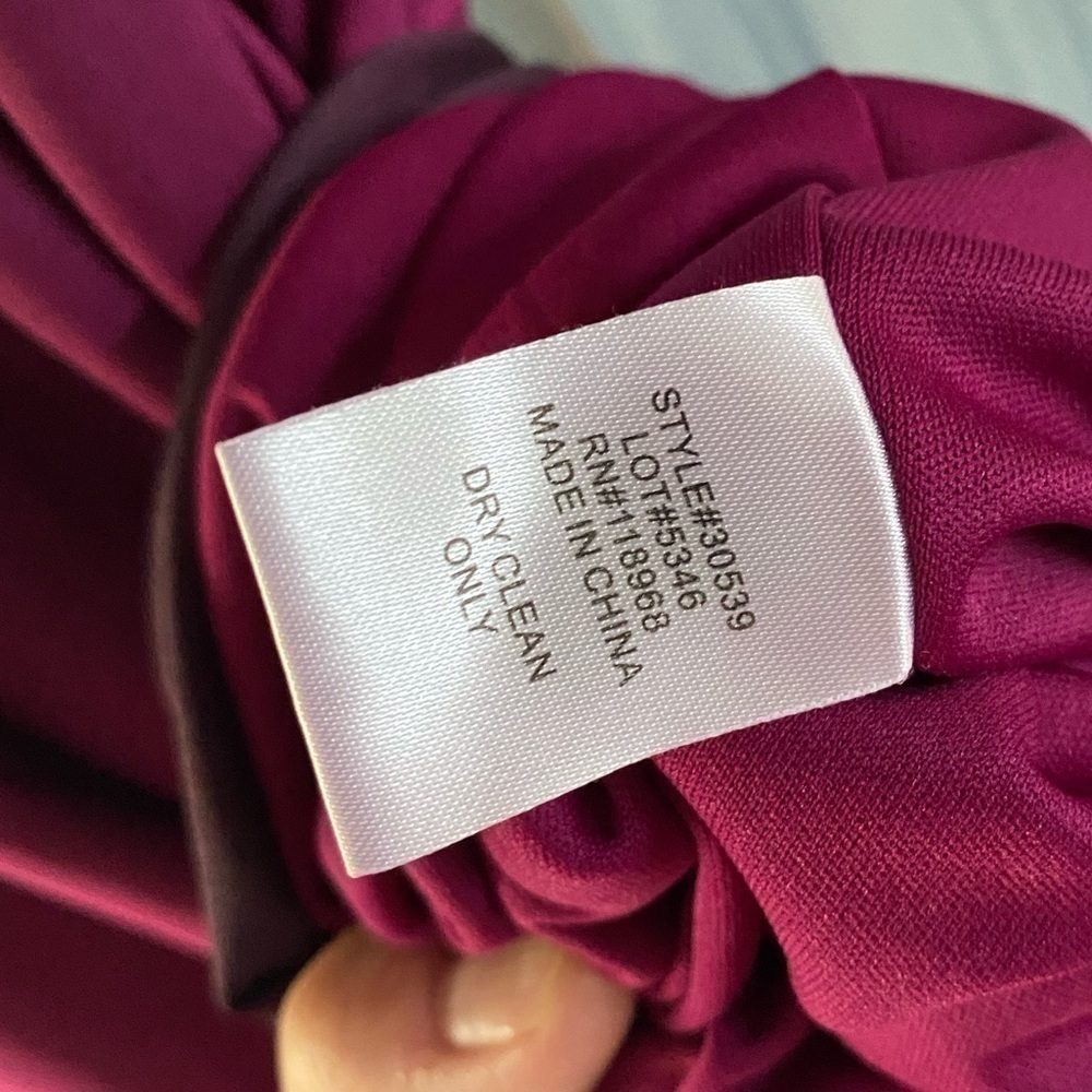 Oc by Oleg Cassini Purple Ombré Tank Dress - Picture 7 of 8
